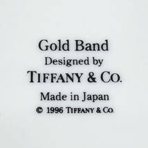 H■ TIFFANY&Co. ティファニー Gold Band ゴールドバンド マグカップ 2客 セット ペア 金彩 無地 ホワイト カップ コップ 茶器 洋食器_画像7