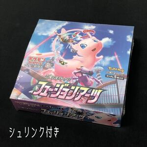 ◆未開封 ポケモン カードゲーム 拡張パック フュージョンアーツ ソード シールド ポケモンカード シュリンク付 BOX ミュウ 保管品