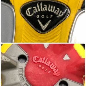 H■ Callaway キャロウェイ ゴルフシューズ 27.0cm メンズ ソフトスパイク ホワイト 白 ゴルフ 靴 シューズ スニーカー XTRA TRACTION の画像7