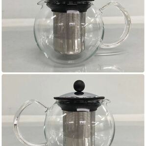 H■ bodum ボダム ASSAM TEAPOT アッサム ティーポット 0.5L ティープレス ステンレスフィルター 紅茶 緑茶 ポット 外箱付き の画像2