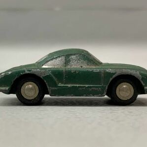 Y■当時物■⑯ Schuco シュコー Piccolo ピッコロ 715 ミニカー KARMANN-GHIA-VW カルマンギア 西ドイツ製 1/90 グリーン 緑 ビンテージの画像4