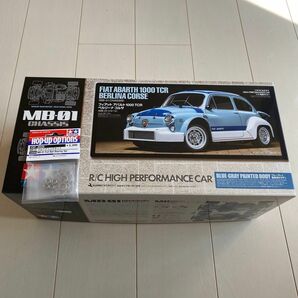 1/10RC フィアット アバルト 1000TCR ベルリーナ コルサ （MB-01シャーシ） 58721オプションパーツ多数あり