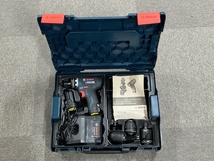 【中古品】ボッシュ 10.8V コードレス マルチ ドライバー ドリル バッテリー 充電器 BOSCH Professional GSR 10.8V-35FC スミ打ち_画像2