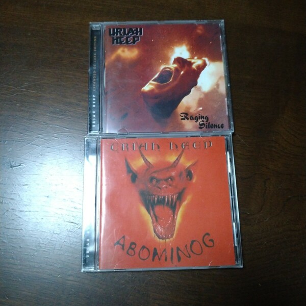 ユーライア・ヒープ Uriah heep アボミノグ レイジング・サイレンス Abominog Raging Silence