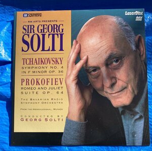 ☆LD/ SIR GEORG SOLTI TCHAIKOVSKY チャイコフスキー PROKOFIEV プロコフィエフ◆クラシック音楽791円