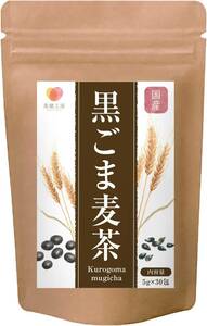 黒胡麻麦茶 【商品】 美健工房 国産 黒ごま麦茶 ティーバッグ 5g×30包 黒胡麻麦茶 ノンカフェイン