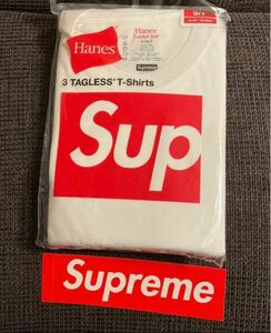 登坂広臣着用　※1枚のみ　新品supreme ヘインズ　tシャツ　白　シュプリーム Hanes