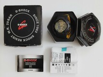 CASIO G-SHOCK GA100BY-1ADR ブラック×イエロー アナデジ 腕時計 カモフラージュ 迷彩柄 ミリタリーカラー 中古 箱 説明書 gshock_画像1