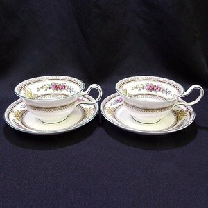 ウェッジウッド WEDGWOOD コロンビア カップ&ソーサー 2客 【329596】