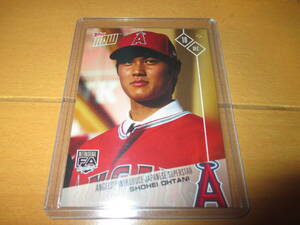 TOPPS NOW 2017 大谷翔平 ルーキーカード OS-80 DEC.10.17 エンゼルス