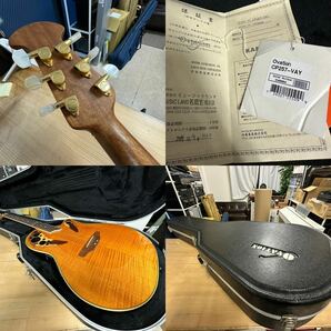 Ovation Celebrity CP257 オベーション セレブリティ ネック浮き ジャンク品 ハードケース付きの画像10