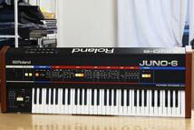 Roland JUNO-6 ローランド ジュノー6 シンセサイザー ソフトケース付き_画像1