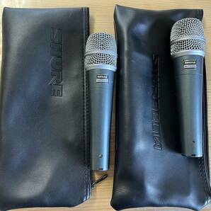 SHURE BETA57A シュア ダイナミックマイク 2本セットの画像1