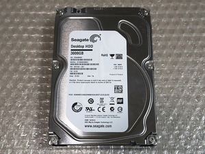 ■ ほぼ新品 3TB ハードディスク　シーゲート SEAGATE ST3000DM001