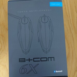 SB6X ビーコム サインハウス B COM インカム Bluetooth   ペアユニット ヘルメットスピーカー新品 バッテリー交換済 中古の画像1