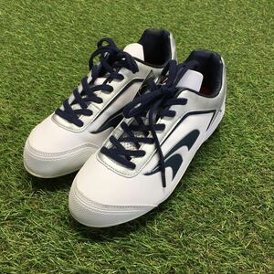 RK1166 Kubota Slugger Kubota Slugger RS08-NV D-008 NV White x Navy Baseball Spike 26.5.