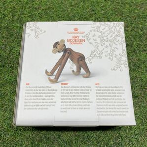 GX163 KAY BOJESEN－カイ・ボイスン 木製フィギュア MONKEY 北欧 木製玩具 インテリア 雑貨 未使用 保管品 フィギュアの画像6