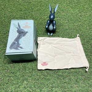 GX203 KAY BOJESEN－カイ・ボイスン 木製フィギュア Rabbit 北欧 木製玩具 インテリア 雑貨 箱傷汚れ有り 未使用 保管品 フィギュア