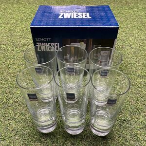 GX529 SCHOTT ZWIESEL ショットツヴィーゼル TOSSA トッサ ウィスキー Tumbler 101343 6個セット 8.3oz 箱汚れキズ 未使用 保管品 グラス