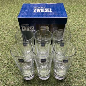 GX532 SCHOTT ZWIESEL ショットツヴィーゼル TOSSA トッサ ウィスキー Tumbler 101343 6個セット 8.3oz 箱汚れキズ 未使用 保管品 グラス