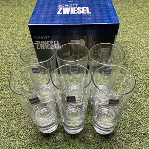 GX535 SCHOTT ZWIESEL ショットツヴィーゼル TOSSA トッサ ウィスキー Tumbler 101343 6個セット 8.3oz 箱汚れキズ 未使用 保管品 グラス