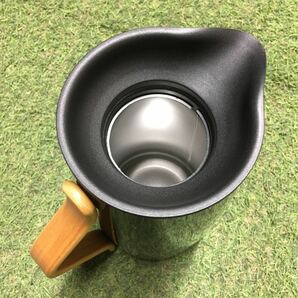 GX708 Stelton ステルトン Emma バキュームジャグコーヒー X-200-2 コーヒー 1.2L ブラック インテリア キッチン用品 未使用 保管品 ポットの画像3