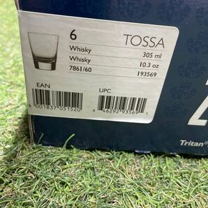 GX541 SCHOTT ZWIESEL ショットツヴィーゼル TOSSA トッサ ウィスキー 193569 6個セット 10.3oz 箱汚れ傷破れ有り 未使用 保管品 グラスの画像7