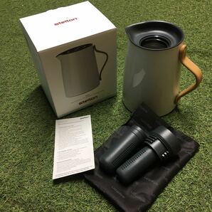 GX 717 Stelton ステルトン Emma ジャグX-201 ティー 1.0L ブルー インテリア キッチン用品 未使用 保管品 ポットの画像1