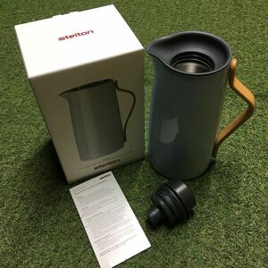 GX 721 Stelton ステルトン Emma バキュームジャグコーヒー X-200 コーヒー 1.2L ブルー インテリア キッチン用品 未使用 保管品 ポット