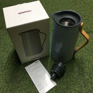 GX726 Stelton ステルトン Emma バキュームジャグコーヒー X-200 コーヒー 1.2L ブルー インテリア キッチン用品 未使用 保管品 ポット