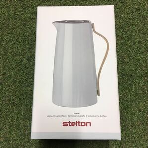 GX730 Stelton ステルトン Emma バキュームジャグコーヒー X-200 コーヒー 1.2L ブルー インテリア キッチン用品 未使用 保管品 ポットの画像6