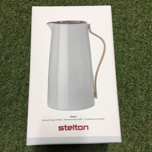 GX733 Stelton ステルトン Emma バキュームジャグコーヒー X-200 コーヒー 1.2L ブルー インテリア キッチン用品 未使用 保管品 ポットの画像6