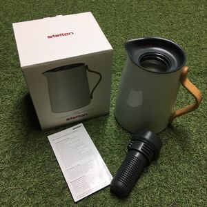 GX1160 Stelton ステルトン Emma ジャグX-201 ティー 1.0L ブルー インテリア キッチン用品 未使用 保管品 ポット