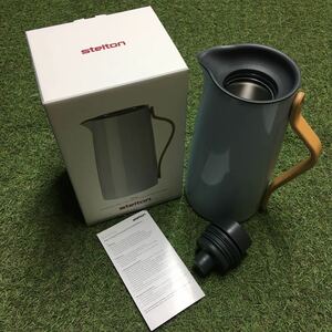 GX1176 Stelton ステルトン Emma バキュームジャグコーヒー x-200 1.2L ブルー インテリア キッチン用品 未使用 保管品 ポット