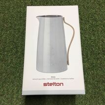 GX1187 Stelton ステルトン Emma バキュームジャグコーヒー x-200 1.2L ブルー インテリア キッチン用品 未使用 保管品 ポット_画像6