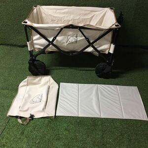 GX1261 NORDISKnoru disk 127012 cotton campus Wagon folding type carry cart camp unopened unused storage goods outdoor 