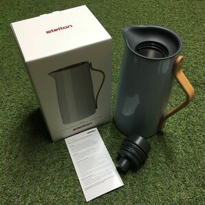 GX1402 Stelton ステルトン Emma バキュームジャグコーヒー x-200 1.2L ブルー インテリア キッチン用品 未使用 保管品 ポットの画像1