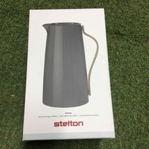 GX1406 Stelton ステルトン Emma バキュームジャグコーヒー x-200-１コーヒー 1.2L グレー インテリア キッチン用品 未使用 保管品 ポット_画像6