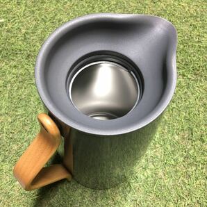 GX1408 Stelton ステルトン Emma バキュームジャグコーヒー x-200-１コーヒー 1.2L グレー インテリア キッチン用品 未使用 保管品 ポットの画像3