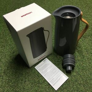 GX1409 Stelton ステルトン Emma バキュームジャグコーヒー x-200-１コーヒー 1.2L グレー インテリア キッチン用品 未使用 保管品 ポット