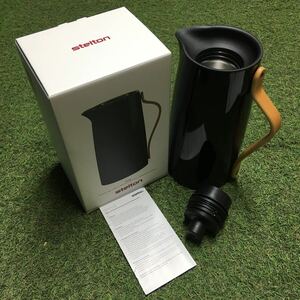 GX1413 Stelton ステルトン Emma バキュームジャグコーヒー x-200-2コーヒー 1.2L ブラック インテリア キッチン用品 未使用 保管品 ポット