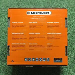 GX1502 LE CREUSET ル・クルーゼ 両手鍋2117720-20cm ココット ロンド ホーロー鍋 料理 調理器具 ブラック 箱汚れ破れ 未使用 保管品 鍋の画像7