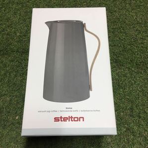 GX1420 Stelton ステルトン Emma バキュームジャグコーヒー x-200-1コーヒー 1.2L グレー インテリア キッチン用品 未使用 保管品 ポットの画像6