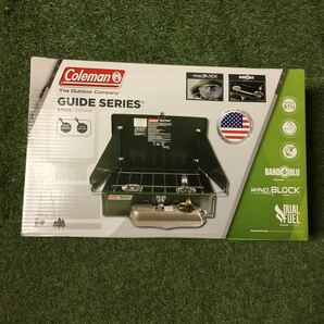 GX1276 Coleman コールマン ツーバーナーコンロ DF キャンプ キッチン調理器具 箱傷有り 未使用 保管品 アウトドアの画像1