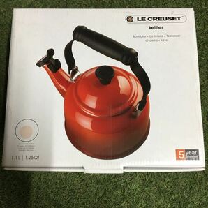 GX609 LE CREUSET ルクルーゼ デミケトル kettles 920009-00 1.1L やかん 箱汚れ有り 未使用 保管品 キッチン用品の画像4