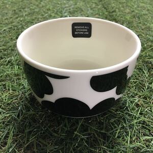 GX1543 marimekko マリメッコ ウニッコ 71066-190 ボウル250ml 白×黒 食器 ボウル 未使用 保管品 ボウル