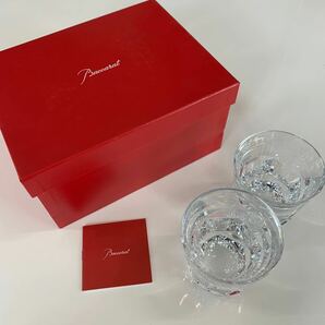 GX819 Baccarat バカラ HARCOURT ABYSSE アルクール アビス OF9.6cm 216ペア グラス ロックグラス 食器 未使用 展示品 洋食器の画像1