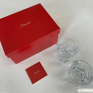 GX820 Baccarat バカラ HARCOURT ABYSSE アルクール アビス OF9.6cm 216ペア グラス ロックグラス 食器 未使用 展示品 洋食器の画像1