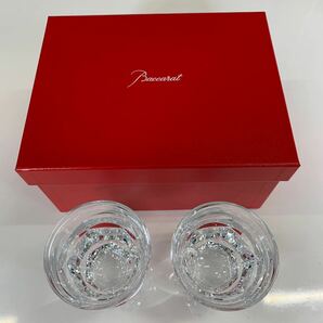 GX820 Baccarat バカラ HARCOURT ABYSSE アルクール アビス OF9.6cm 216ペア グラス ロックグラス 食器 未使用 展示品 洋食器の画像2