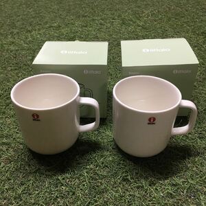 GX1966 iittala イッタラ raami ラーミ 366416 マグカップ 330ml コップ 食器 2点まとめ ホワイト カトラリー 未使用 保管品 マグ